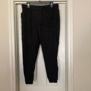 Black joggers